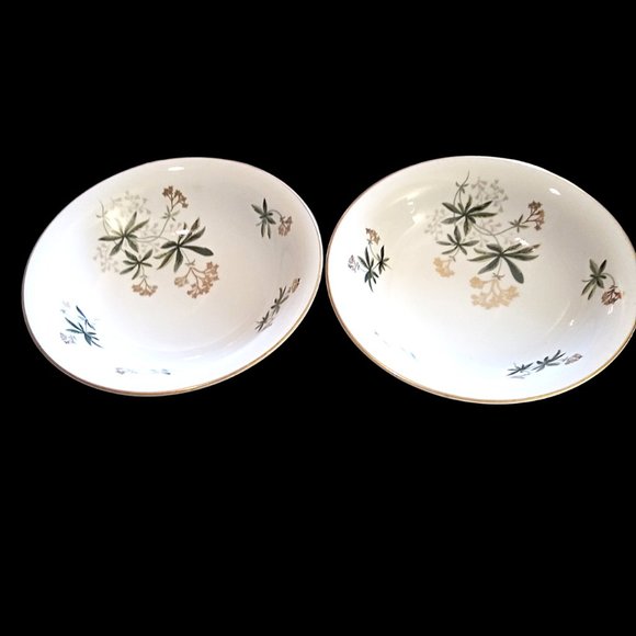 Noritake China 5471 Japanese Bread Plate & Bowls,  Cottage Style Plates and Bowl - Picture 7 of 8